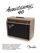 Fender  Acoustasonic™ 40 Bedienungsanleitung