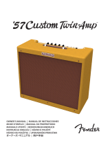 Fender 57 Custom Twin-Amp Bedienungsanleitung