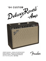 Fender '64 Custom Deluxe Reverb® Bedienungsanleitung