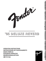 Fender 65 DELUXE REVERB Benutzerhandbuch