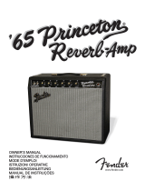 Fender '65 Princeton Reverb® Bedienungsanleitung