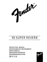 Fender '65 Super Reverb® Bedienungsanleitung