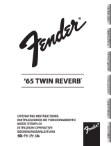 Fender '65 Twin Reverb Bedienungsanleitung