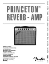 Fender '68 Custom Princeton® Reverb Bedienungsanleitung
