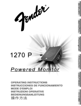 Fender 1270P Bedienungsanleitung