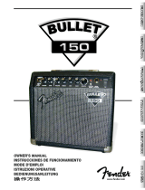 Fender Bullet 150 Bedienungsanleitung