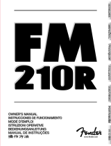 Fender 210R Benutzerhandbuch