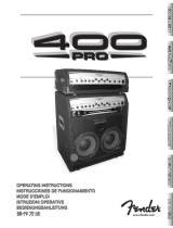 Fender 400 Prol Pro Head Bedienungsanleitung