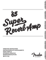Fender 65 Super Reverb-Amp Benutzerhandbuch
