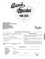 Fender Band-Master VM 212 Enclosure Benutzerhandbuch