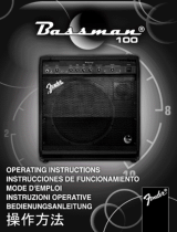 Fender Musical Instrument Amplifier 100 Benutzerhandbuch