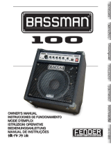 Fender Bassman 100 Bedienungsanleitung