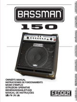 Fender Bassman 150 Benutzerhandbuch