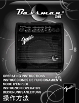 Fender Bassman 25 Benutzerhandbuch