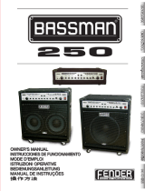 Fender Bassman 250 (2005-2010) Benutzerhandbuch