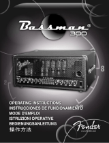 Fender Bassman 300-300 Pro (2002-2013) Bedienungsanleitung