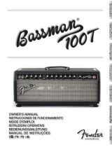 Fender Bassman® 100T Bedienungsanleitung