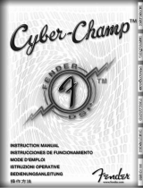 Fender Cyber-Champ Bedienungsanleitung
