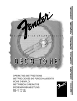 Fender Deco Tone Bedienungsanleitung