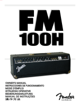 Fender 100H Benutzerhandbuch