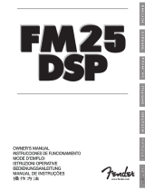 Fender FM 25 DSP Bedienungsanleitung