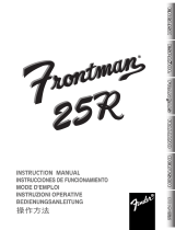 Fender Frontman 25R Benutzerhandbuch