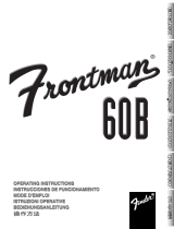 Fender Frontman 60B Benutzerhandbuch