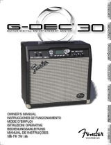 Fender G-DEC 30 Benutzerhandbuch