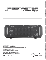 Fender Jazzmaster Ultralight Bedienungsanleitung