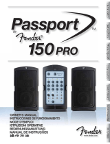 Fender Passport® 150 Pro Bedienungsanleitung