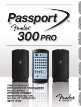 Fender Passport® 300 Pro Bedienungsanleitung