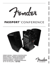 Fender Passport Conference Bedienungsanleitung