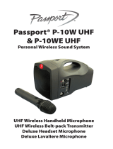 Fender Passport® P10W UHF Bedienungsanleitung