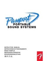 Fender Passport PD-150 Bedienungsanleitung