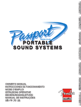 Fender Passport® PD250 Plus Benutzerhandbuch
