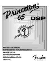 Fender Princeton 65 DSP Bedienungsanleitung