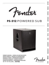 Fender PS-512 Powered Sub Bedienungsanleitung