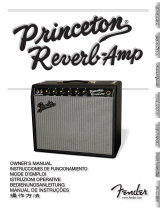 Fender Reverb Amp '65 Princeton Benutzerhandbuch