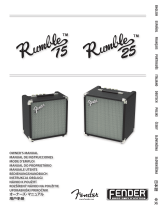 Fender Rumble™ 15/25 Bedienungsanleitung