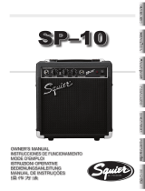 Fender SP-10 Rev A Bedienungsanleitung