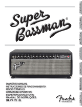 Fender Super Bassman® Bedienungsanleitung