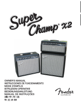 Fender Super Champ X2 Bedienungsanleitung
