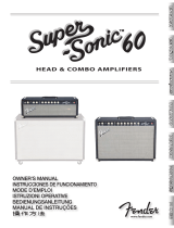 Fender Super-Sonic 60 Bedienungsanleitung