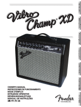 Fender Vibro Champ XD Bedienungsanleitung