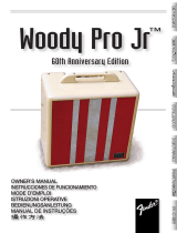 Fender Woody Pro Junior 60th Anniversary Bedienungsanleitung