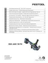 Festool DSC-AGC 18-125 FH EB-Basic Bedienungsanleitung