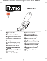 Flymo Corded Lawnmower 1000W and 230W Grass Trimmer Benutzerhandbuch