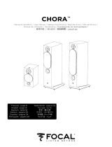 Focal Chora 806 Pack 2 Stands Benutzerhandbuch