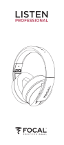 Focal Listen Professional Benutzerhandbuch