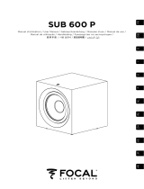 Focal SUB 600P Benutzerhandbuch